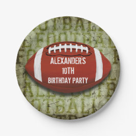 Prato De Papel Grunge do verde do vintage do aniversário do