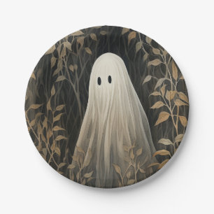 Prato De Papel Gthic Halloween Spooky Ghost