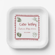 guardanapos de gravidez ciao bambino doodle