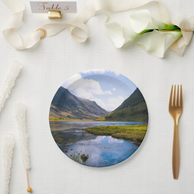 Prato De Papel guisado natural, montanha (Casamento)