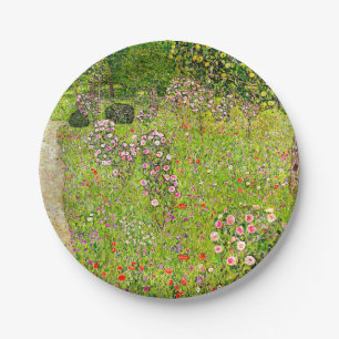 Prato De Papel Gustav Klimt Orchard com Rosas