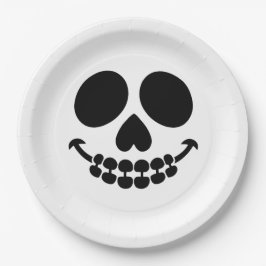 Prato De Papel Halloween.
