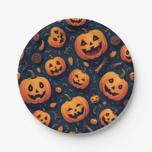 Prato De Papel Halloween