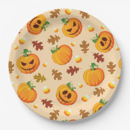 Prato De Papel Halloween