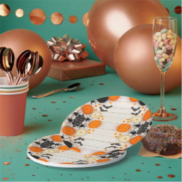 Prato De Papel Halloween