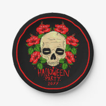 Halloween 20xx Hibiscus Red Hibiscus Black 7"