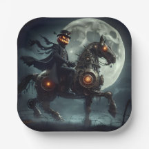 Halloween Steampunk Cavaleiro Sem Cabeça