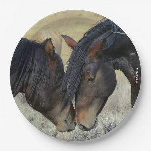 Prato De Papel HAMbyWG - Placas de papel 9" - Cavalo