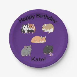 Prato De Papel Hamsters