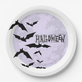 Prato De Papel Happy Halloween Assiette en carton