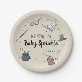 Prato De Papel Harry Potter Baby Sprinkle