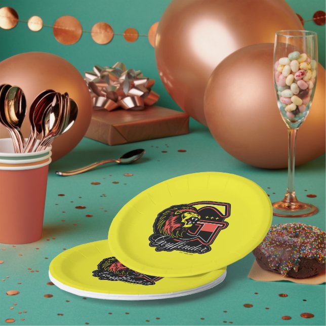 Prato De Papel HARRY POTTER™ | Crachá atlético GRYFFINDOR™ (Múltiplo)