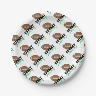 Prato De Papel Hashtag Sunday Funday Family Time Weekend Divertim