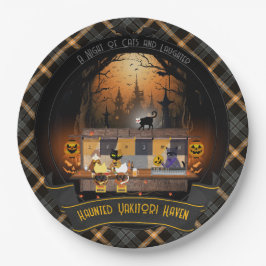 Prato De Papel Haunted Yakitori Haven