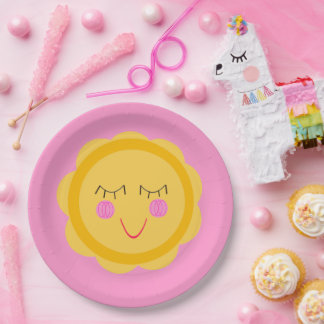 Prato De Papel Hello, Sunshine!