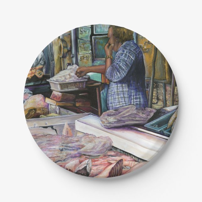 Prato De Papel Homens do Deserto, Presentes do Mar, Jerusalém (Frente)