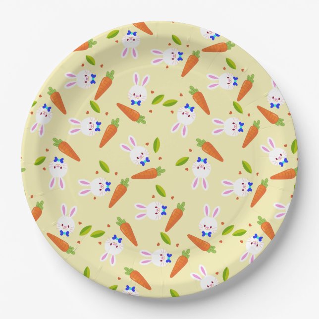 Prato De Papel Hoppily Ever Depois (Frente)