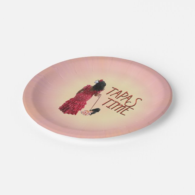 Prato De Papel Hora de Tapas (Inclinado)