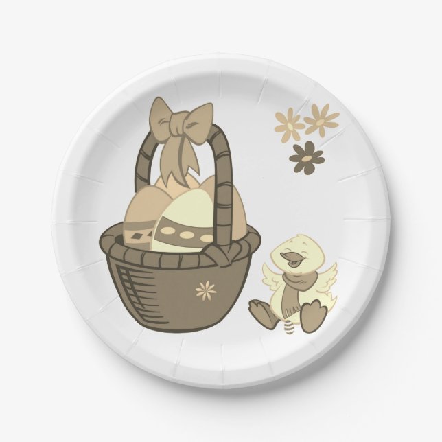 Prato De Papel Hora de Verão (Frente)