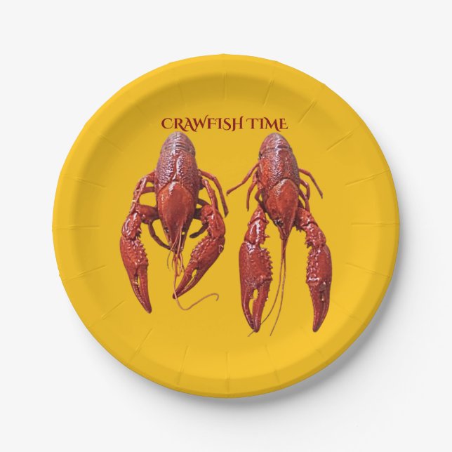 Prato De Papel Hora do Peixe-Rastos (Frente)