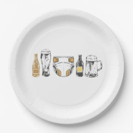 Prato De Papel Huggies and Chuggies