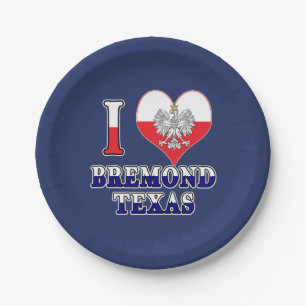 Prato De Papel I Heart Love Bremond Texas