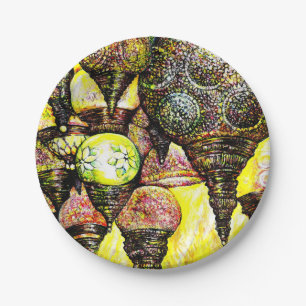 Prato De Papel Ideia de cor ainda maior