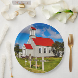 Prato De Papel Igreja Islandesa