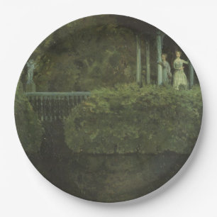 Prato De Papel Ilha do Amor (por Konstantin Somov)
