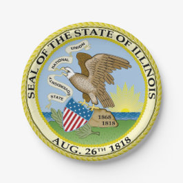 Prato De Papel Illinois