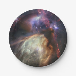 Prato De Papel Imagem JWST de estrelas Rho Ophiuchi