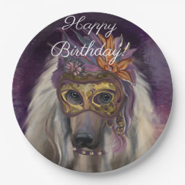 Prato De Papel Impressão All-Over Apron