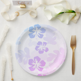 Prato De Papel Impressão havaiano