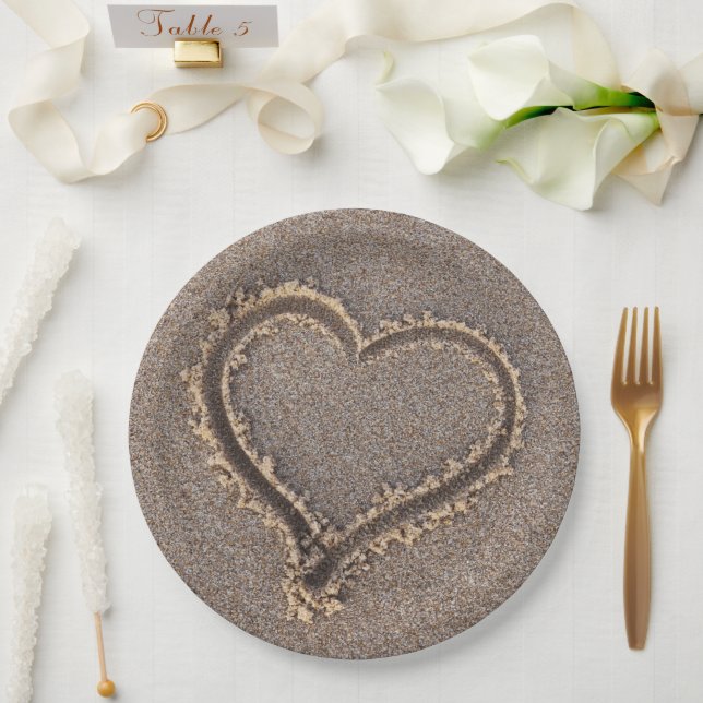 Prato De Papel Impressão havaiano (Casamento)