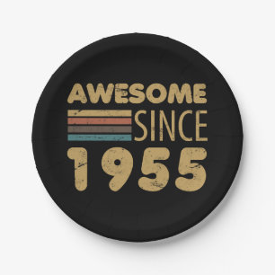 Prato De Papel Incrível desde o aniversário de 70 de 1955