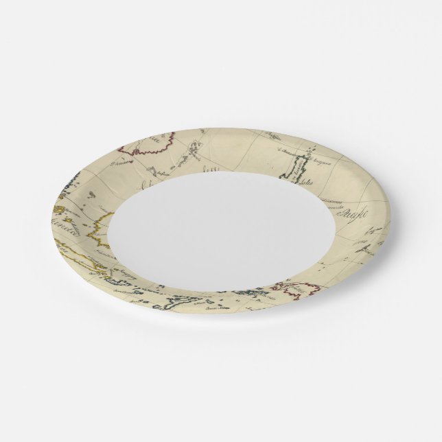 Prato De Papel Índias Este (Inclinado)