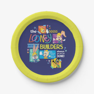 Prato De Papel INSETOS BUNNY BUILDERS™  A Colagem Looney Builders