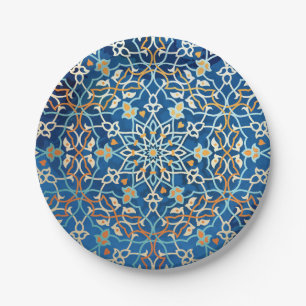 Prato De Papel Inspiração Mandala