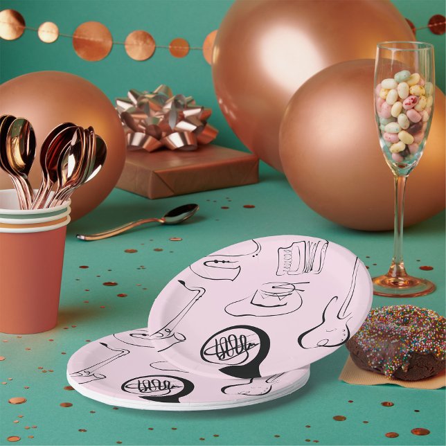 Prato De Papel Instrumentos Musicais (Criador carregado)