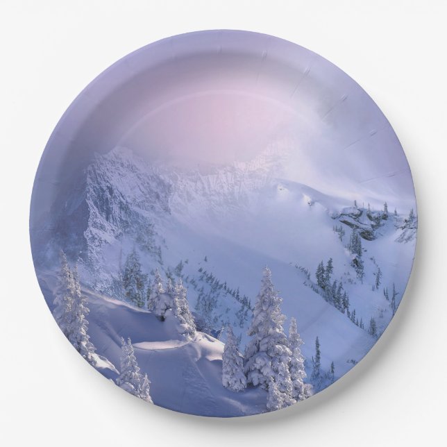 Prato De Papel Inverno 10 (Frente)