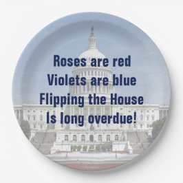 Prato De Papel Invertendo a Câmara dos Representantes