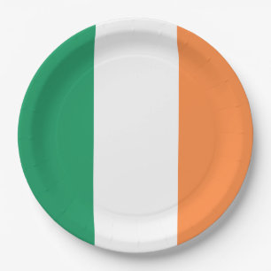 Prato De Papel Irish Flag (República da Irlanda) (ROI) (Eire)