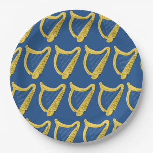 Prato De Papel Irish Harp