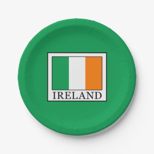 Prato De Papel Irlanda