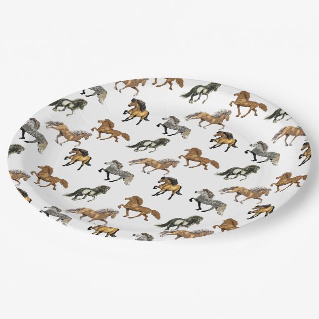 Prato De Papel Islandês em Gait (Inclinado)