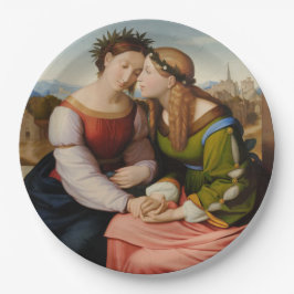 Prato De Papel Itália e Alemanha (Itália e Alemanha como Irmãs)