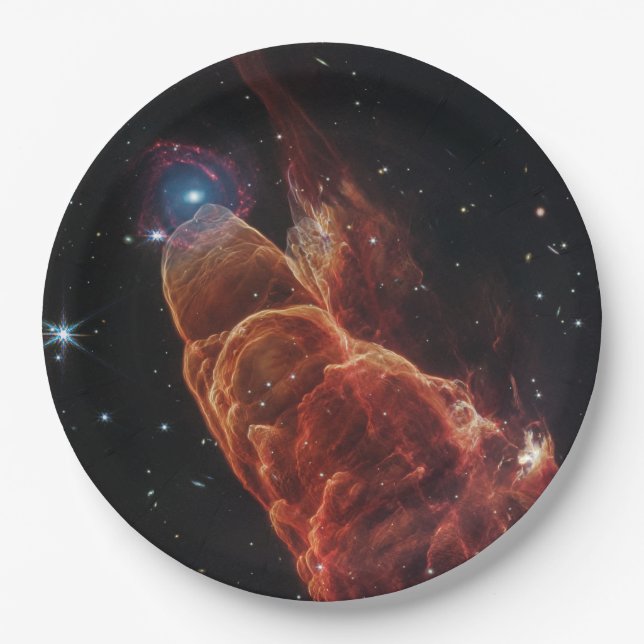 Prato De Papel James Webb Space Telescope Cosmic Tornado (Frente)