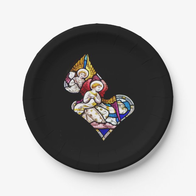 PRATO DE PAPEL JANELA DE VIDRO MANTIDO (Frente)