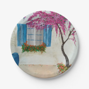 Prato De Papel janela grega