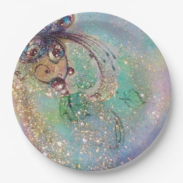 PRATO DE PAPEL JARDIM DAS SOMBRAS PERDIDAS PLATAFORMA BORBOLETA M (Frente)